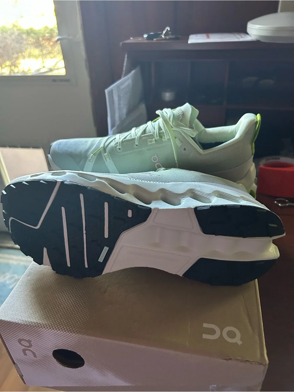 Women’s On Running Cloudsurfer Trail WP - Light Green
